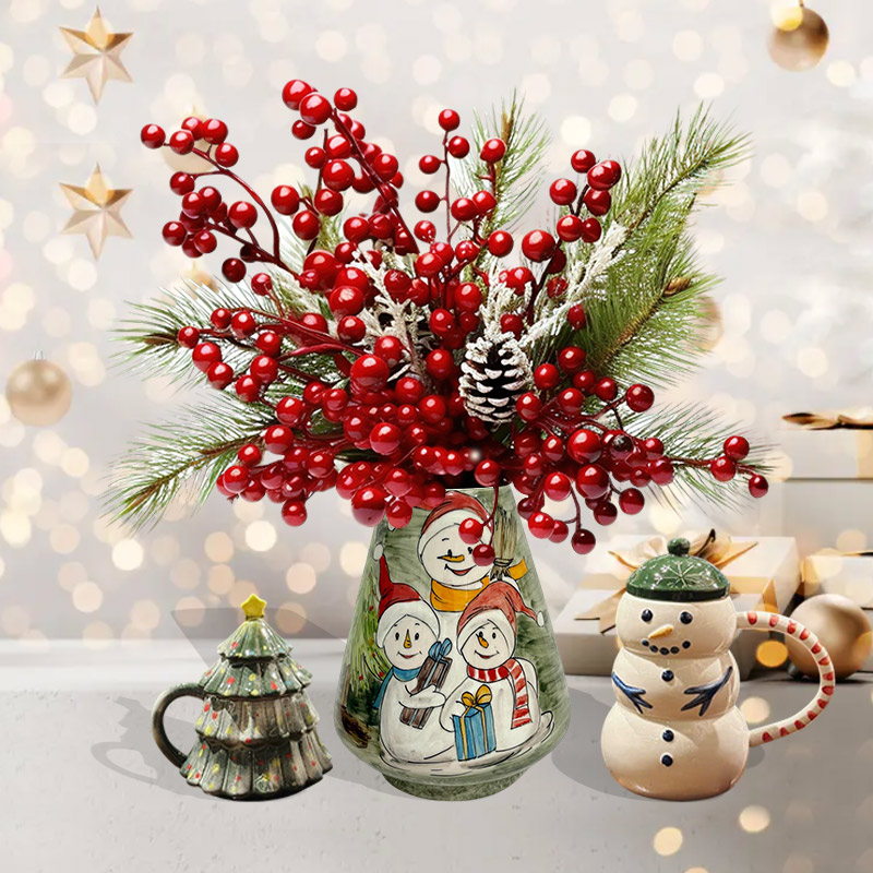 When a Christmas Flower Vase Becomes Art