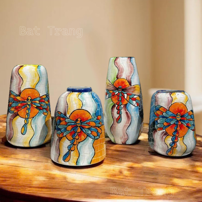 Colorful Mosaic Vases – Art Deco Accents for Modern Living Spaces