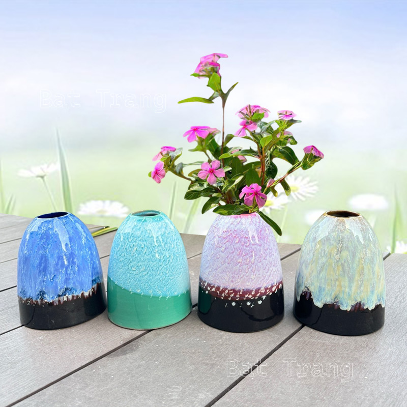 Mini Bell Vase, Small Flower Vases, Modern and Minimal Decor