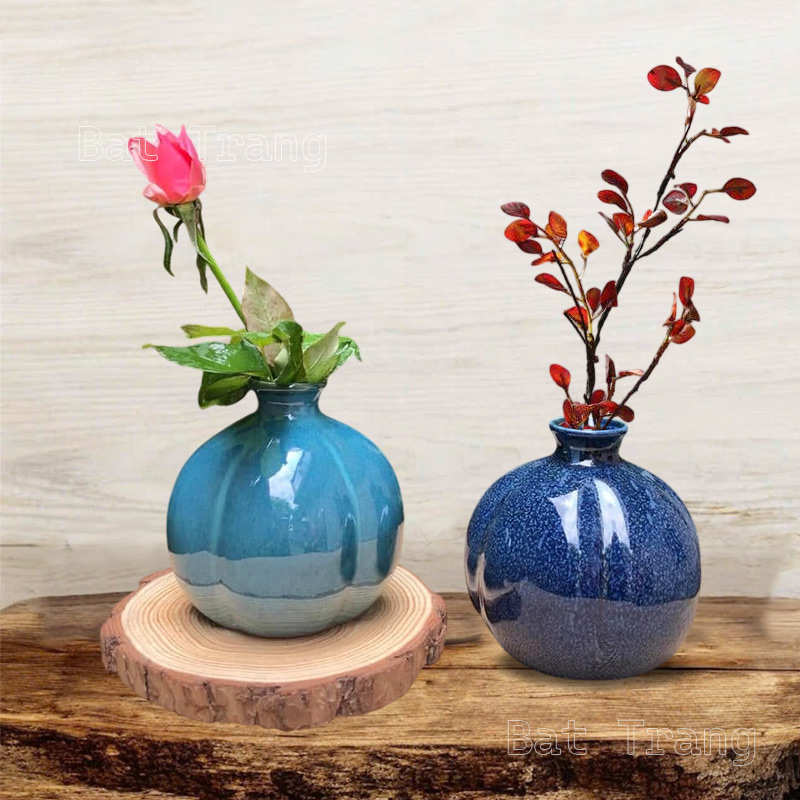 Blue Small Round Bud Vases for Every Home Style