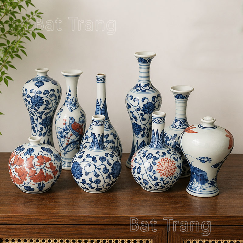 Blue and White Bud Vase Collection for Every Interior Style